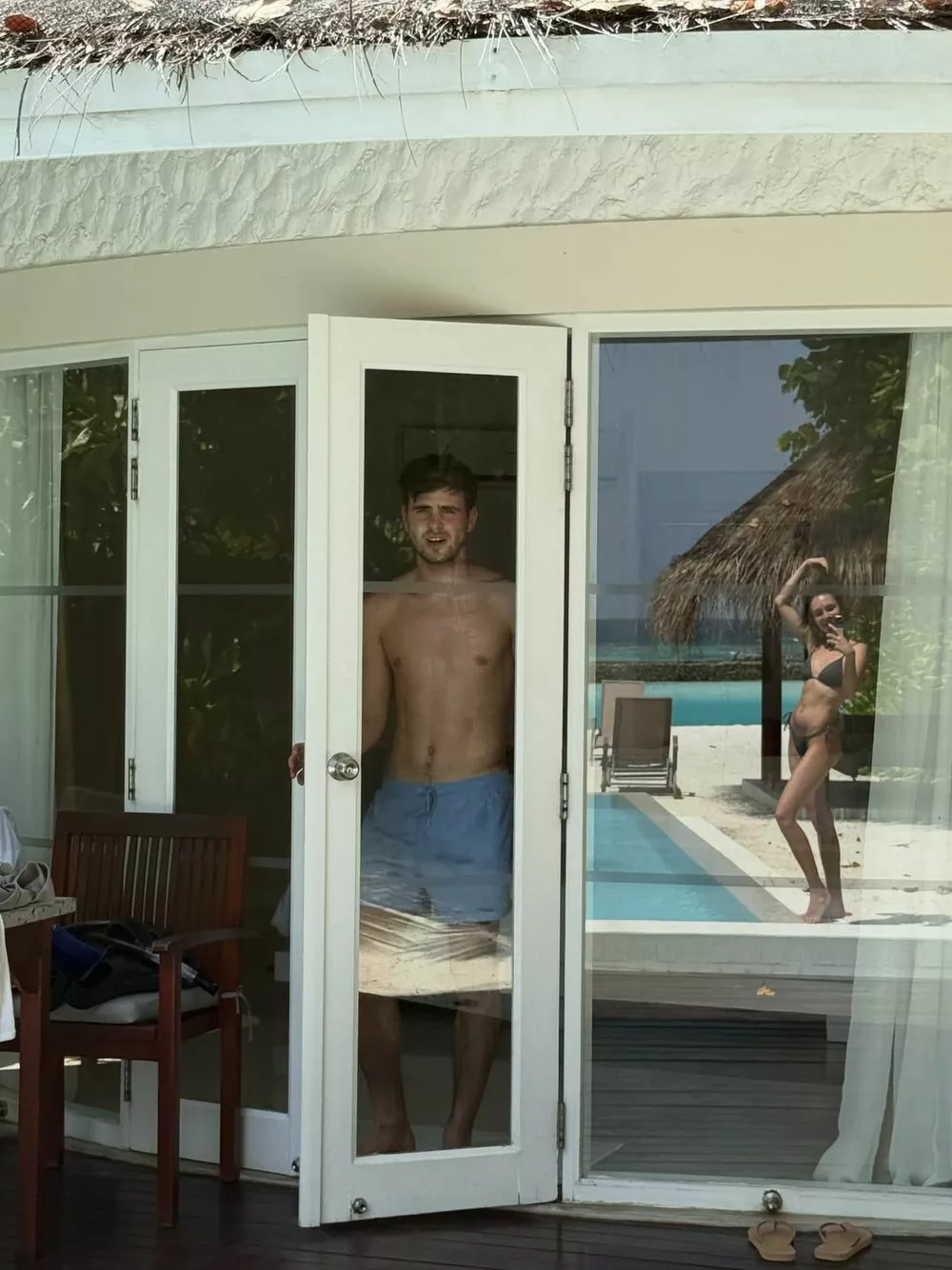 Cтася Милославская проводит романтический отпуск с возлюбленным на Мальдивах