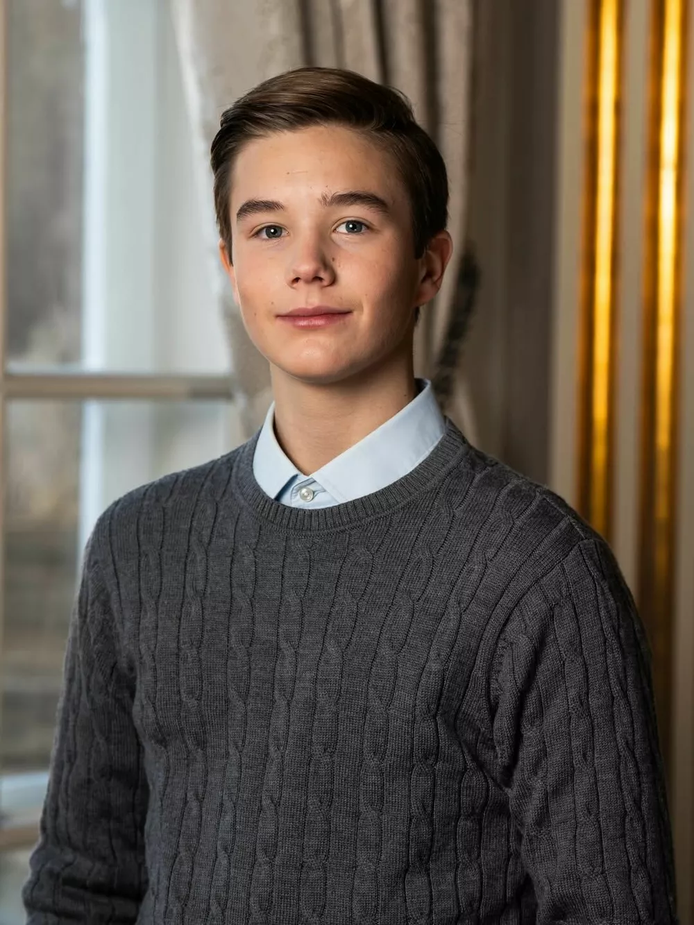 Датские принц и принцесса отметили 15-летие: новые официальные портреты