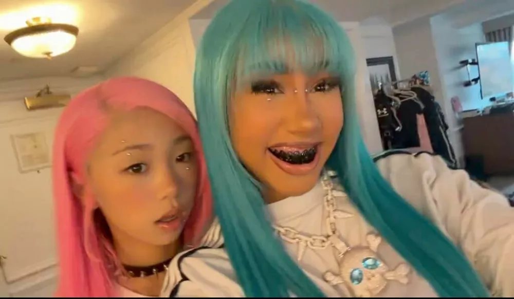 Дочь Ким Кардашьян и Канье Уэста поменяла цвет волос