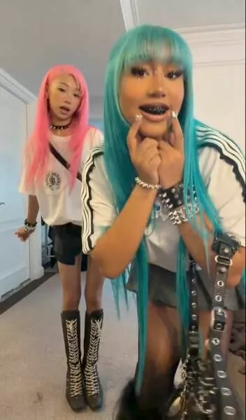 Дочь Ким Кардашьян и Канье Уэста поменяла цвет волос