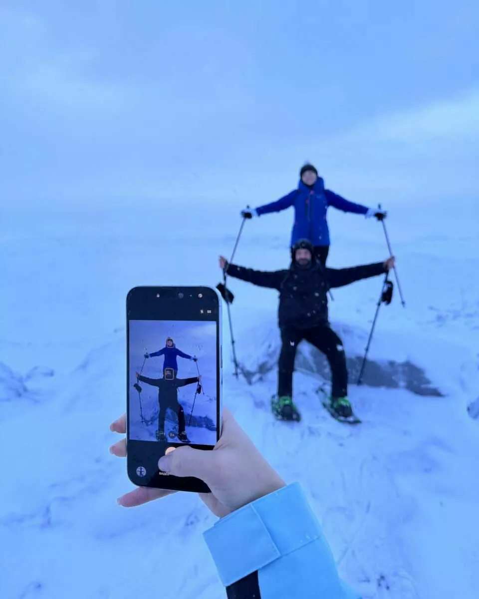 Елизавета Боярская и Максим Матвеев провели новогодние каникулы с детьми в Арктике: фото