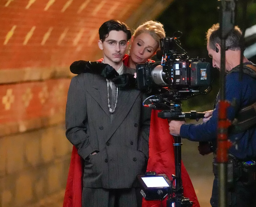 Гвинет Пэлтроу попала в неловкое положение на съемках с Тимоти Шаламе