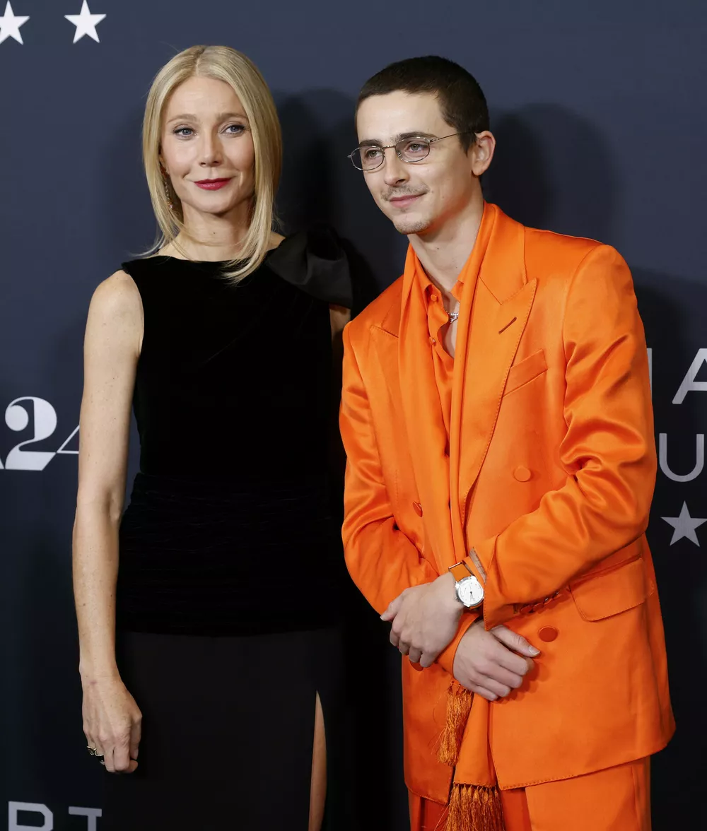 Гвинет Пэлтроу попала в неловкое положение на съемках с Тимоти Шаламе