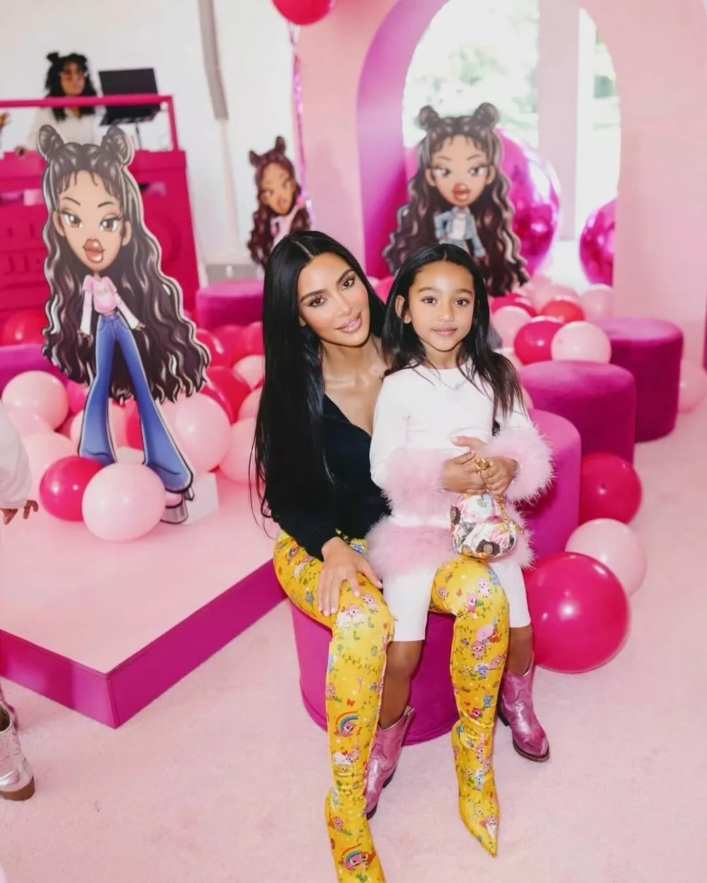 Ким Кардашьян трогательно поздравила дочь с 8-летием