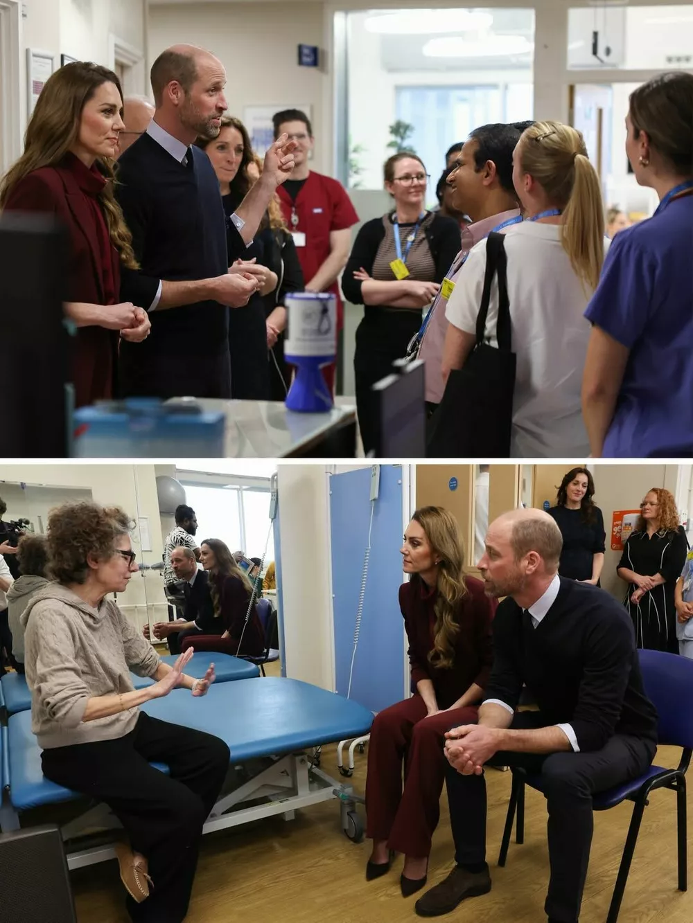 Первый благотворительный визит Кейт Миддлтон и принца Уильяма в новом году Первый благотворительный визит Кейт Миддлтон и принца Уильяма в новом году