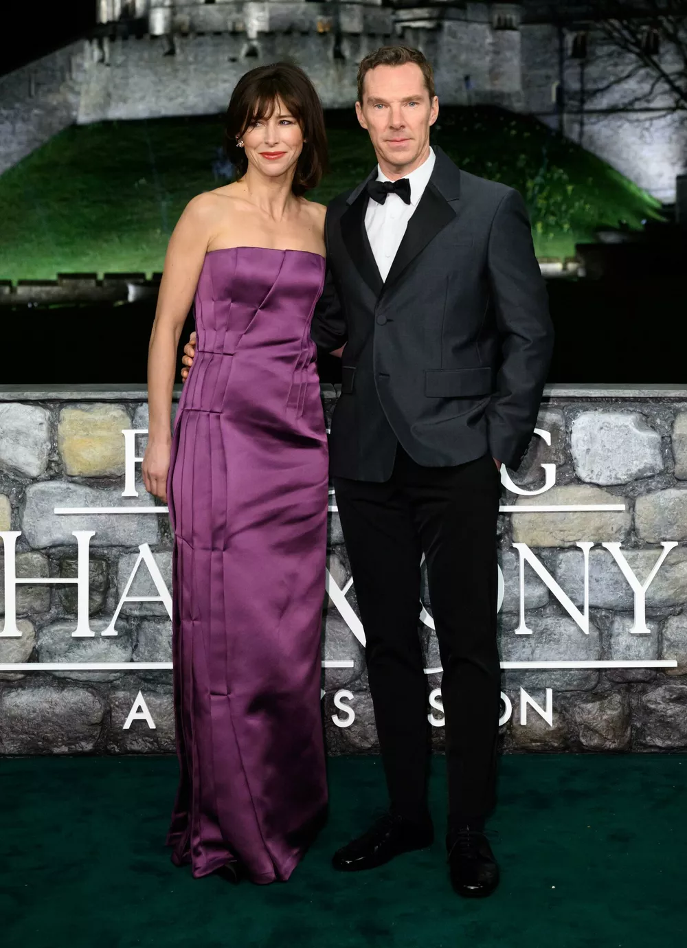 Редкий выход: Бенедикт Камбербэтч с женой на приеме в Виндзорском замке