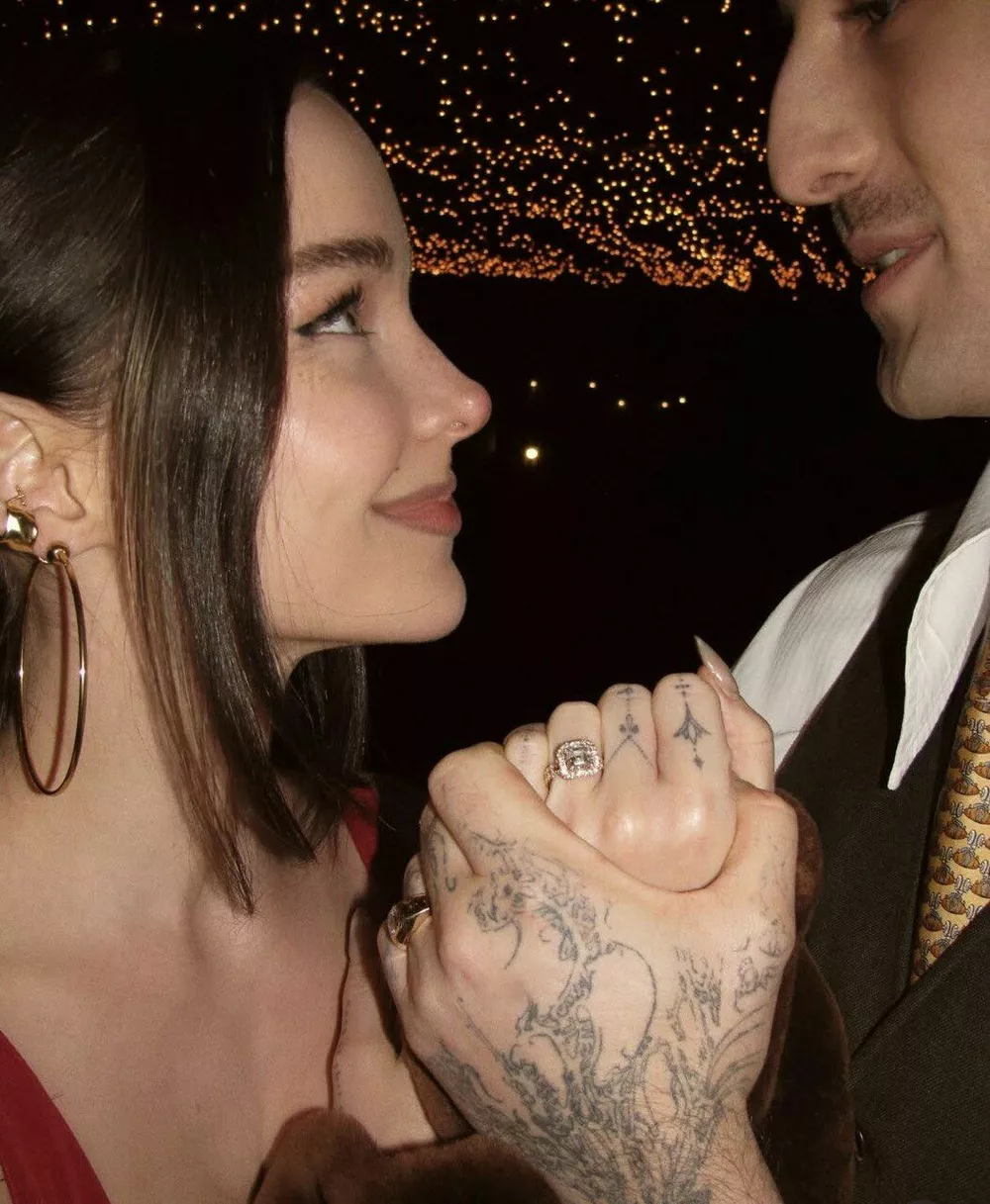 Теперь официально: солист Maneskin Дамиано Давид и Дав Камерон подтвердили помолвку