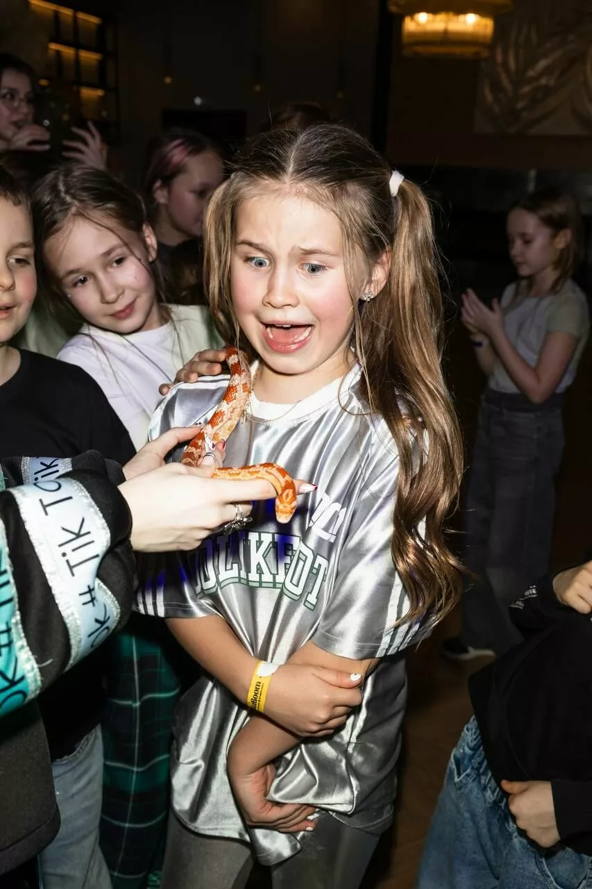 Живая змея, батуты и торт с капибарой: Пелагея отметила день рождения дочери Живая змея, батуты и торт с капибарой: Пелагея отметила день рождения дочери