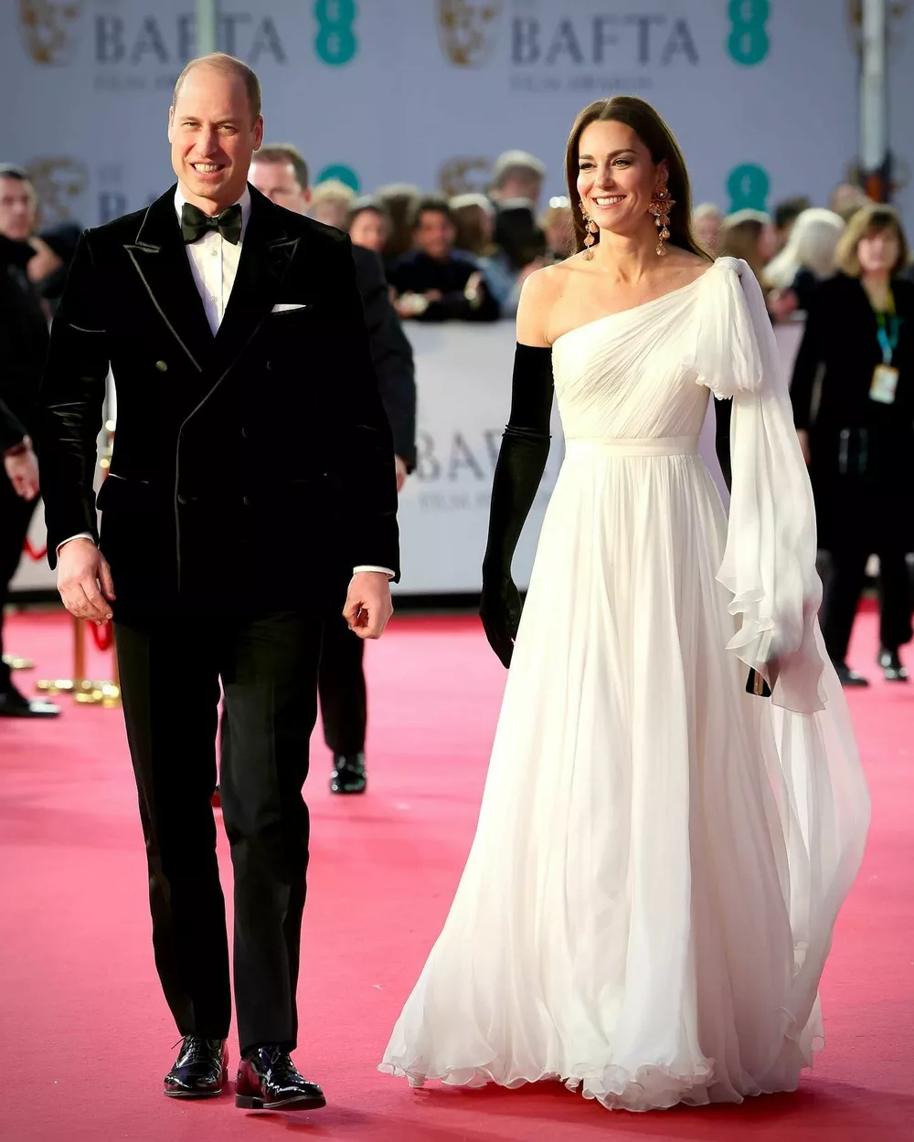 Принц Уильям и Кейт Миддлтон на премии BAFTA