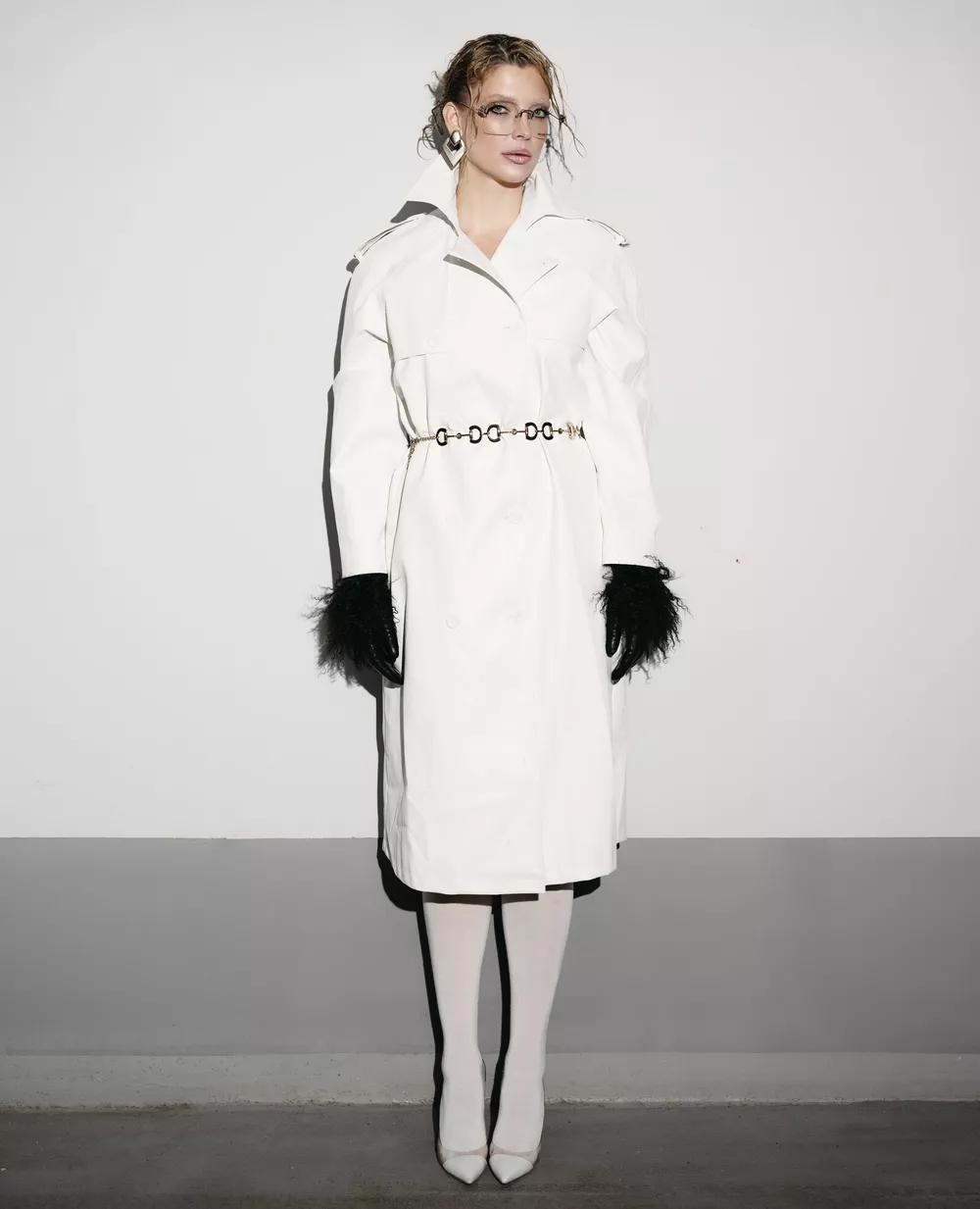 Дарья Повереннова, Рената Пиотровски, Анна Пескова и другие на модной выставке в Москве