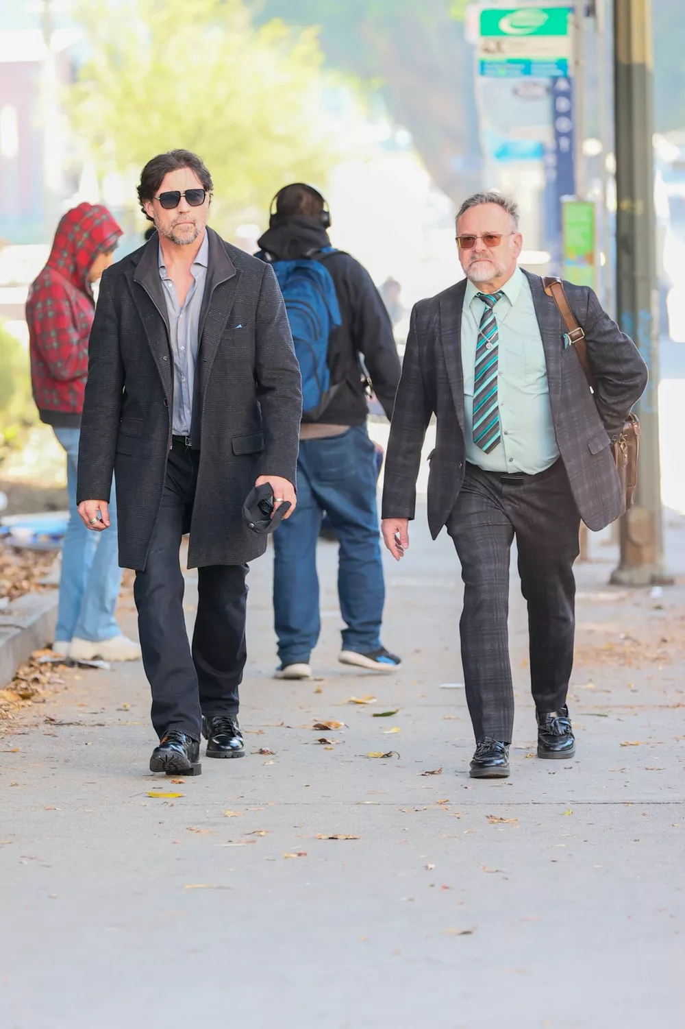 Дениз Ричардс и Аарон Файперс встретились лицом к лицу на бракоразводном процессе