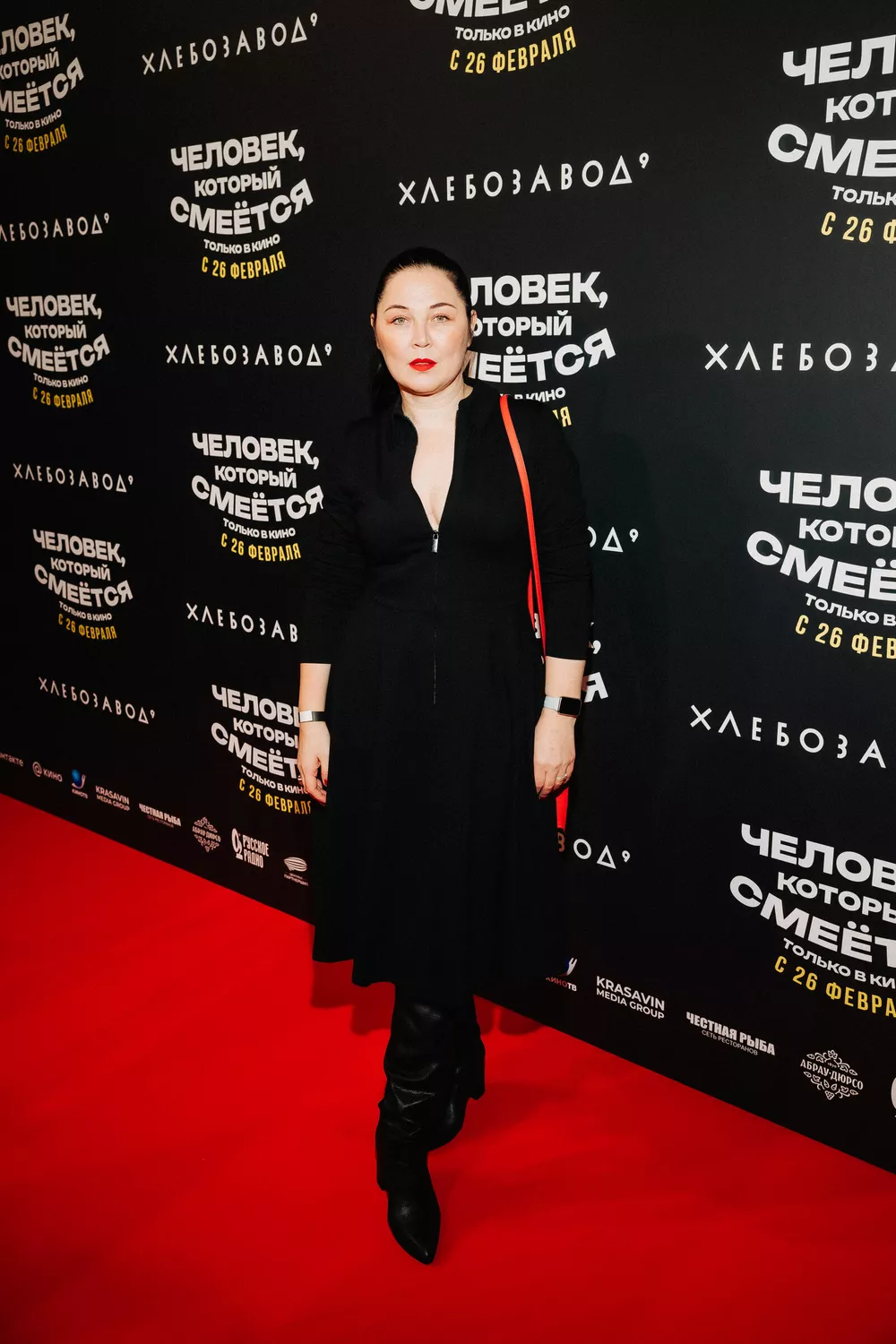 Евгений Цыганов с сыном, Тимур Родригез с Катей Кабак и другие на премьере фильма "Человек,&nbsp;который&nbsp;смеется"