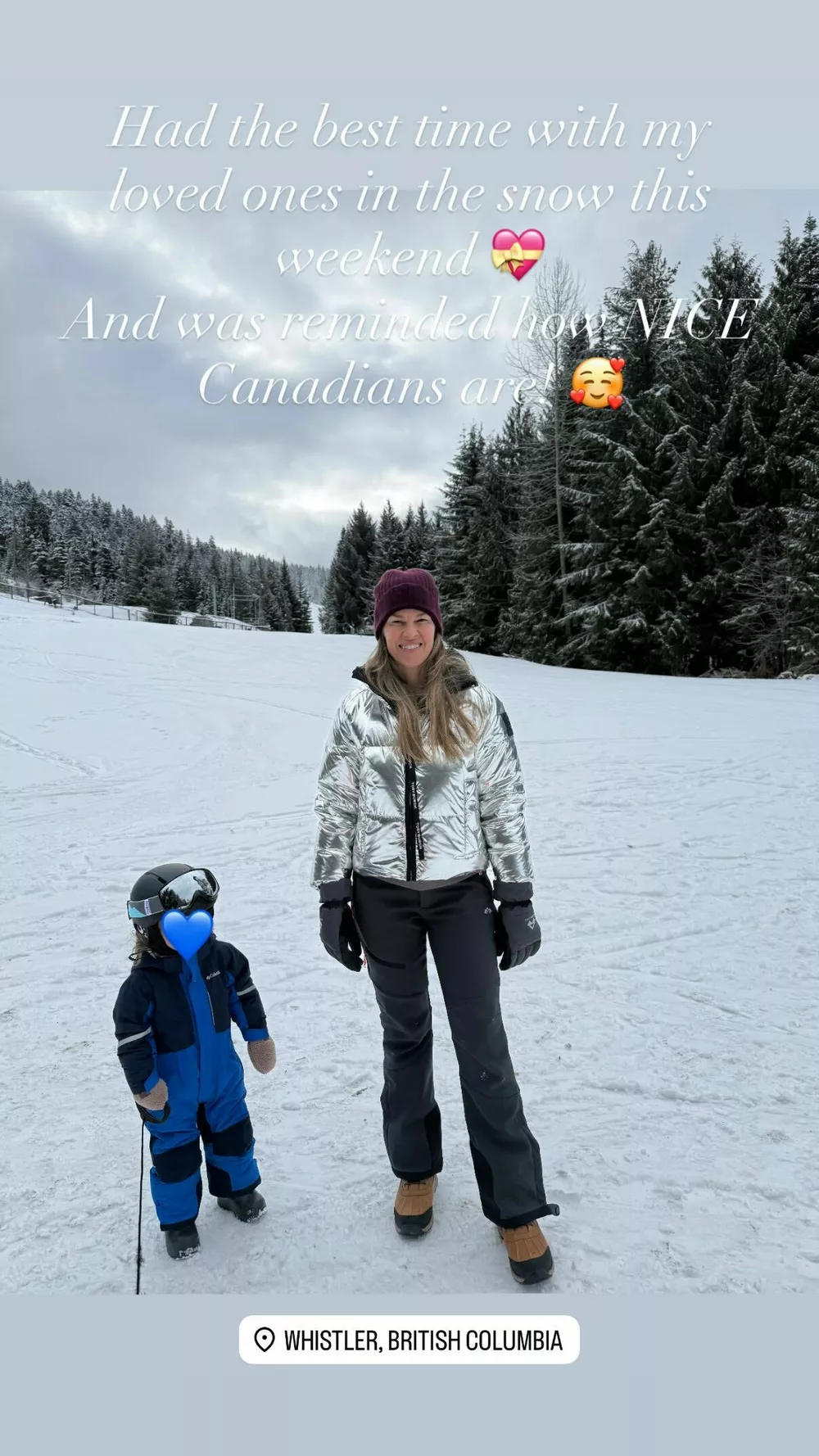 Хилари Суонк поделилась редким фото с 2-летним сыном