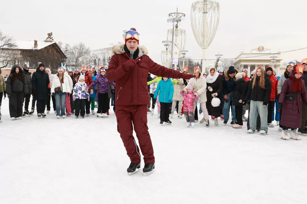 Константин Хабенский, Ольга Сутулова, Евгения Медведева и другие вышли на лед ради благого дела