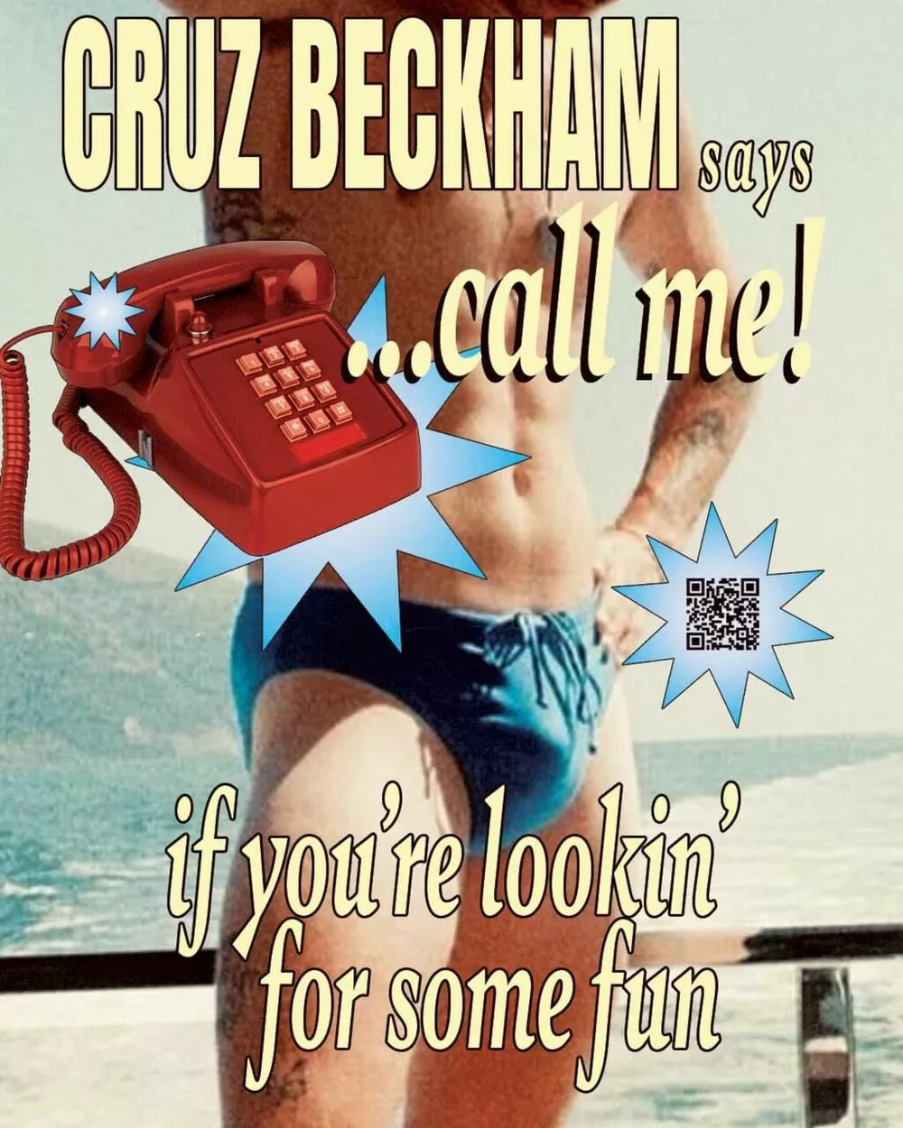 Круз Бекхэм снялся в очень провокационной рекламе на фоне конфликта в семье