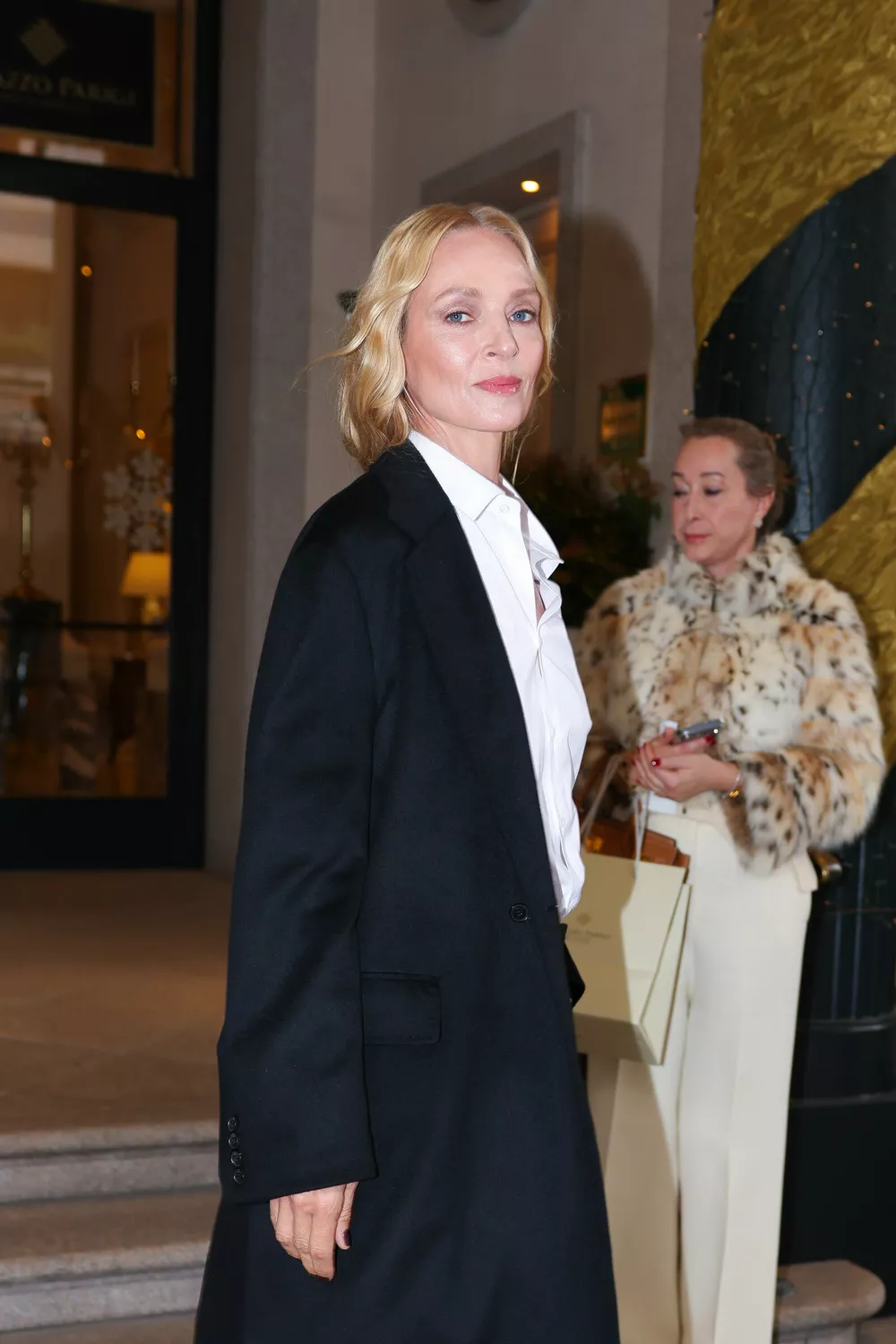 Ума Турман, Моника Беллуччи и Шейлин Вудли: гости показа Fendi в Милане