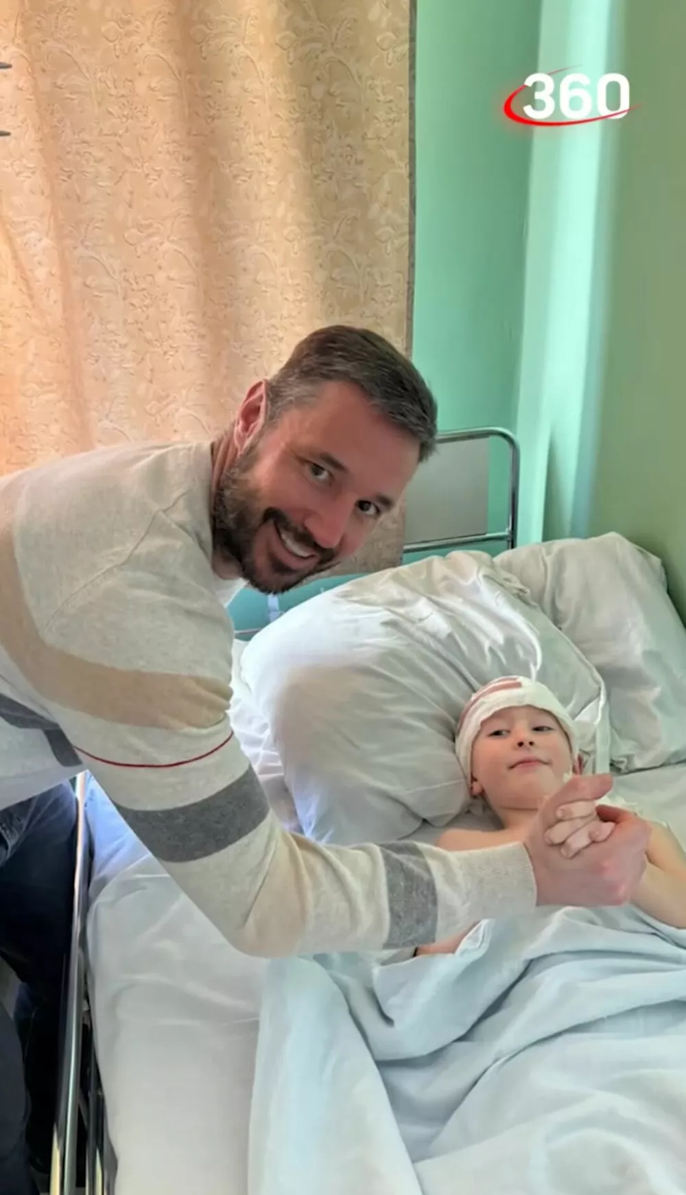 Илья Ковальчук навестил Илью в больнице