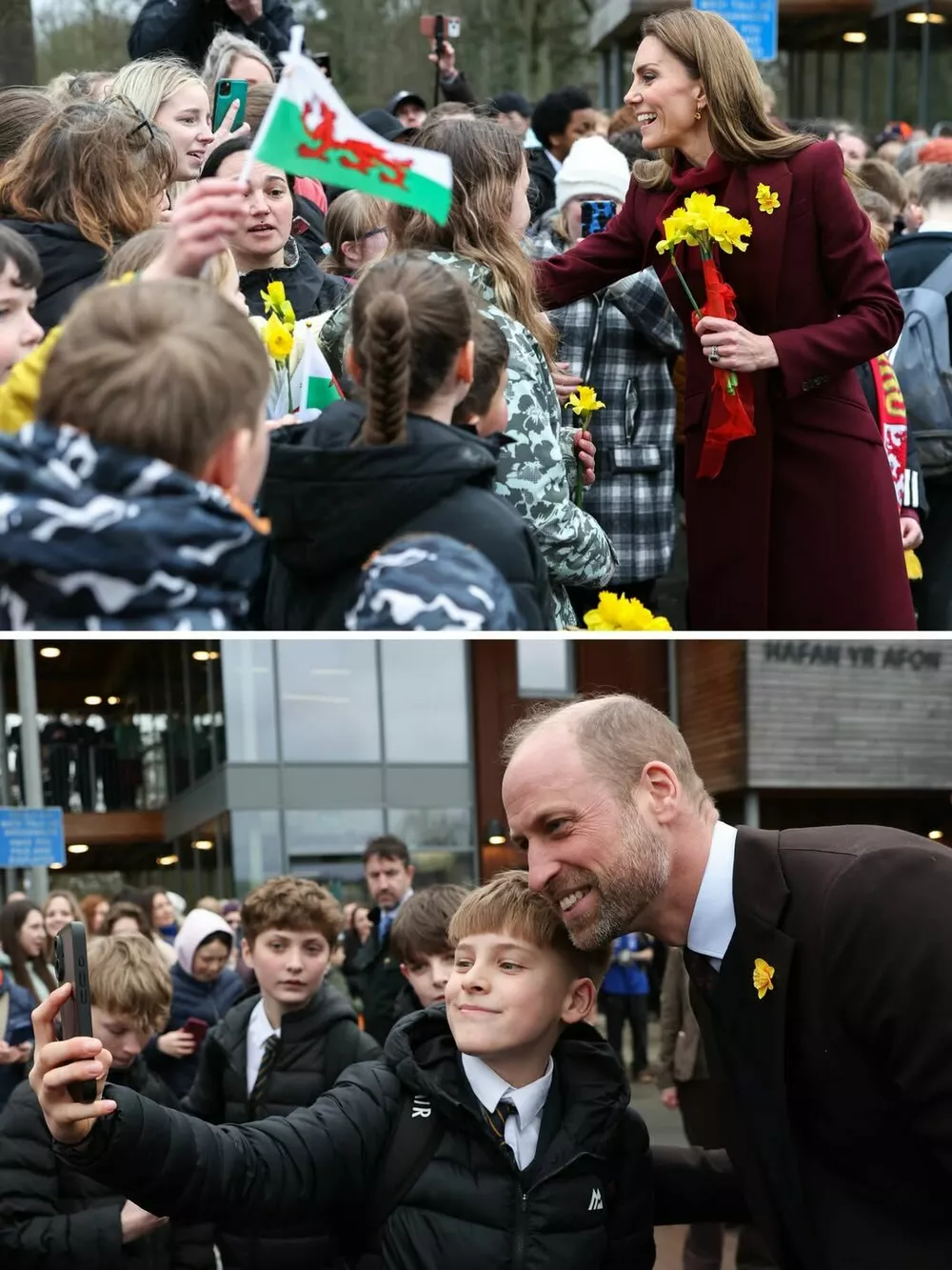 Кейт Миддлтон продемонстрировала знание валлийского языка