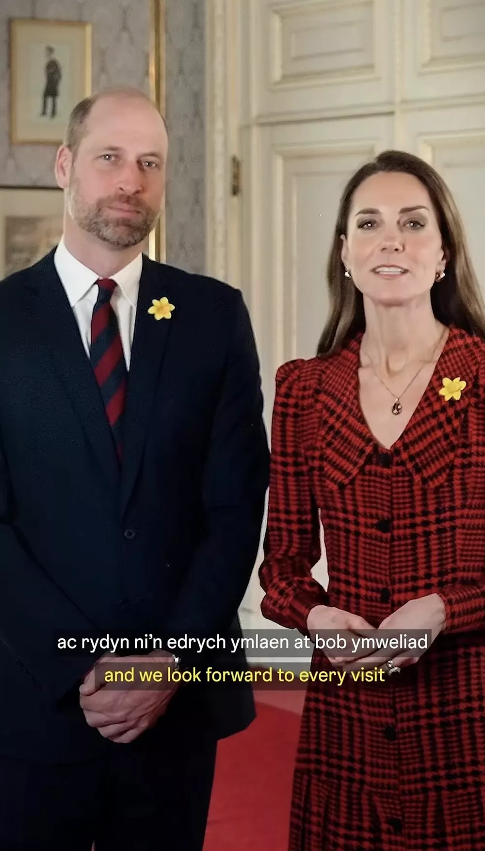 Кейт Миддлтон продемонстрировала знание валлийского языка