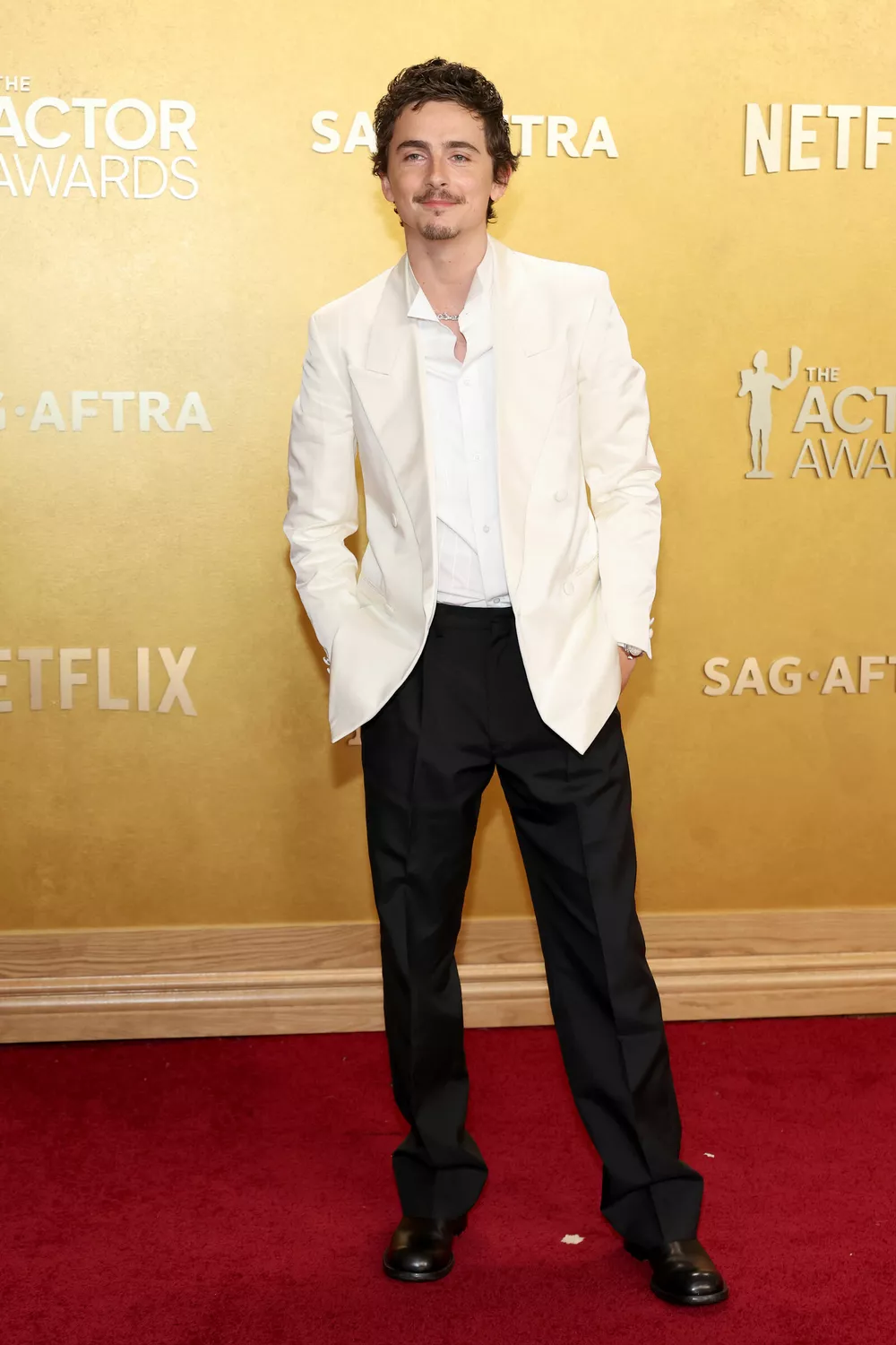 Премия Гильдии киноактеров США: Ирина Шейк, Тимоти Шаламе и Дженна Ортега среди гостей