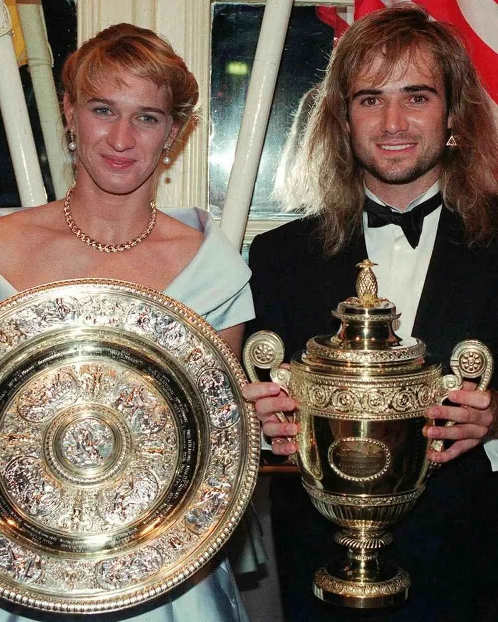 
                Андре Агасси и Штеффи Граф отметили 24 года супружеской жизни            