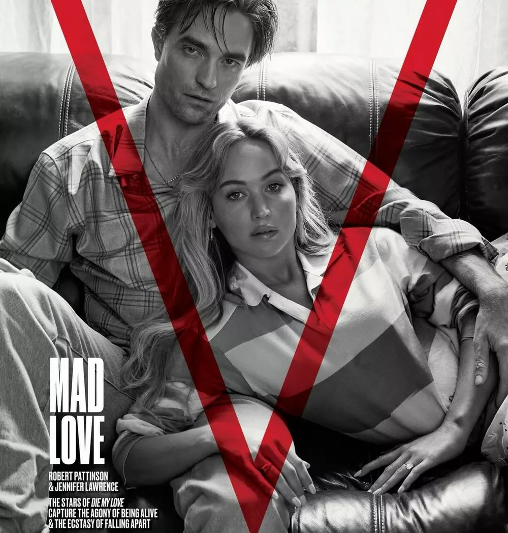 
                Дженнифер Лоуренс и Роберт Паттинсон снялись для обложки глянца             
