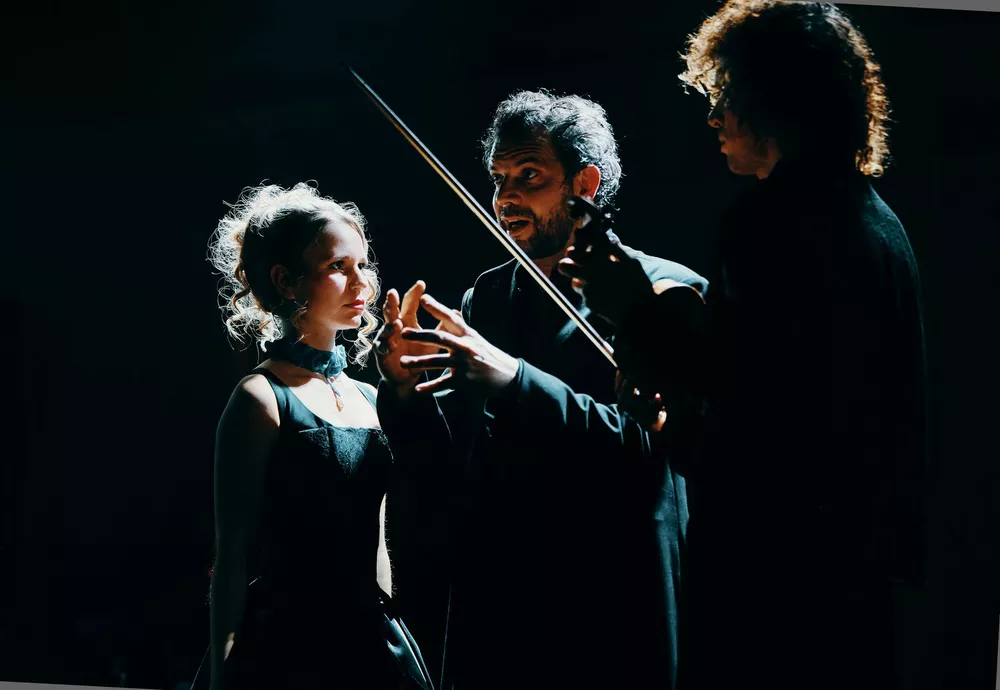 Глафира Тарханова, Марина Зудина, Любовь Толкалина и другие на премьере спектакля-байопика "Вивальди Superstar"