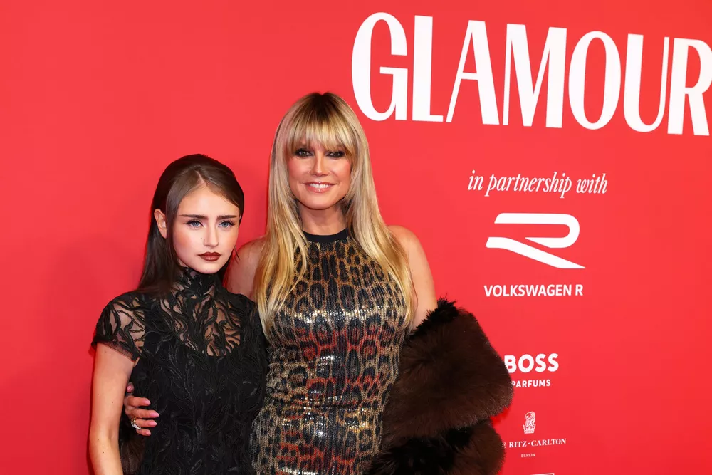 Хайди и Лени Клум впервые за долгое время вместе вышли в свет Хайди и Лени Клум впервые за долгое время вместе вышли в свет