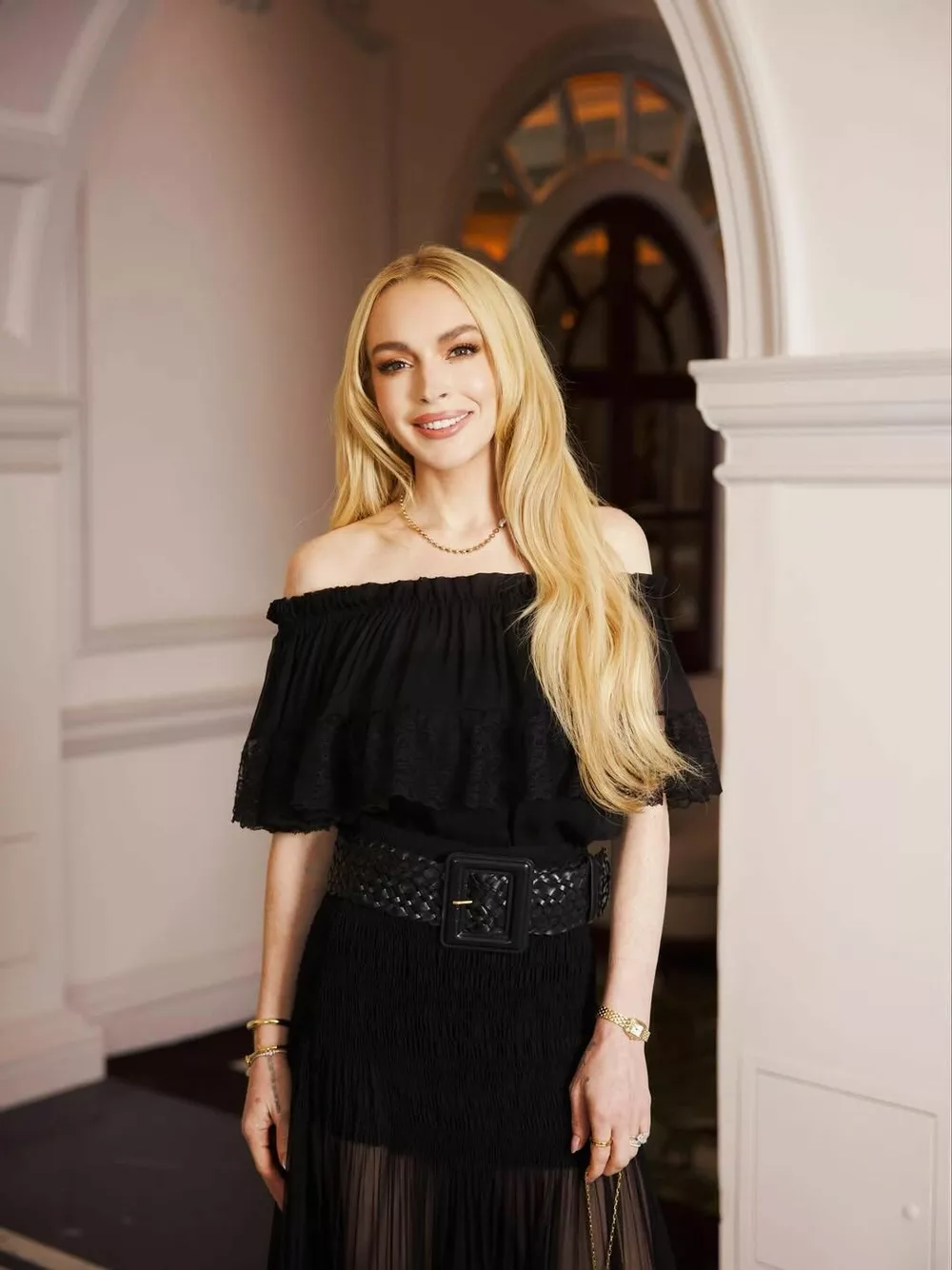 
                Как две капли воды: Румер Уиллис и Линдси Лохан в стильных образах            