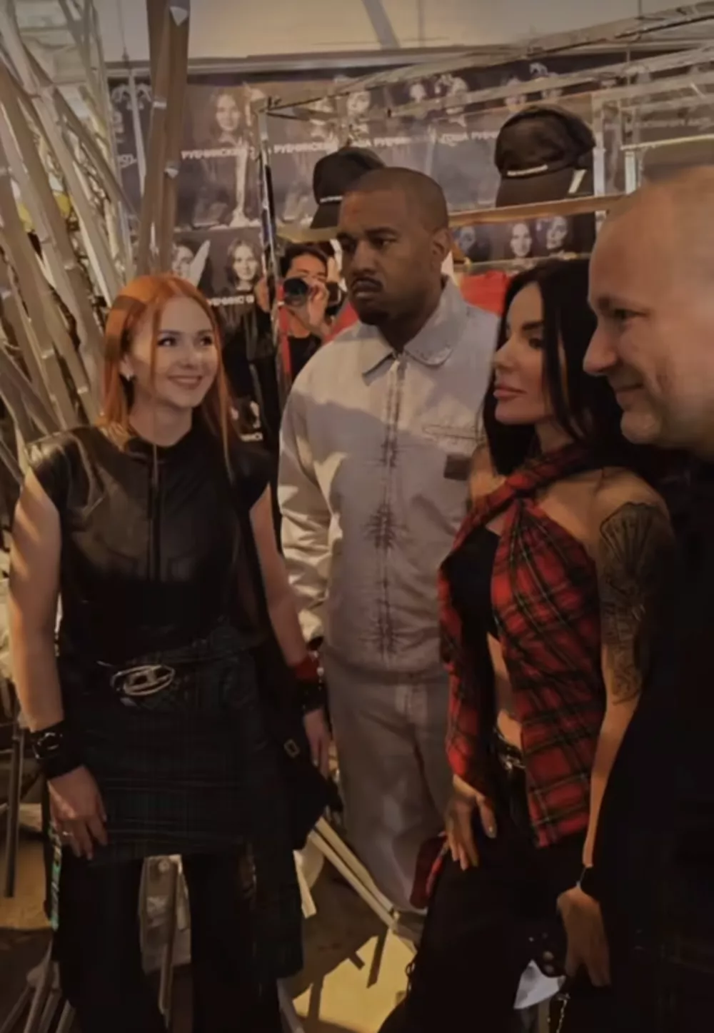 Юля Волкова и Лена Катина познакомились с Канье Уэстом