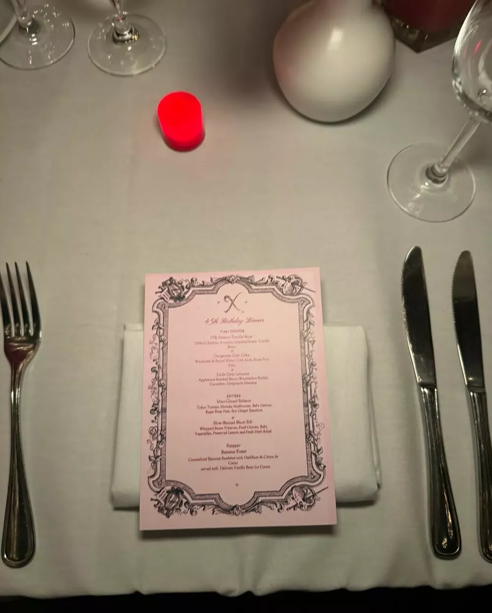 Как Кристина Агилера отметила 45-летие