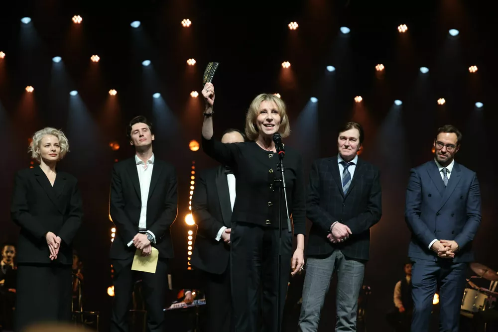 Аня Чиповская, Антон Хабаров, Нонна Гришаева на церемонии вручения премии "Звезда Театрала" Аня Чиповская, Антон Хабаров, Нонна Гришаева на церемонии вручения премии "Звезда Театрала"