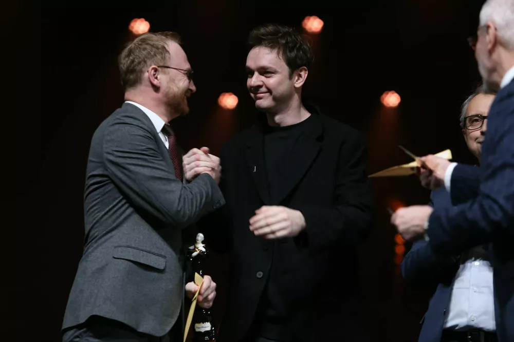 Аня Чиповская, Антон Хабаров, Нонна Гришаева на церемонии вручения премии "Звезда Театрала" Аня Чиповская, Антон Хабаров, Нонна Гришаева на церемонии вручения премии "Звезда Театрала"