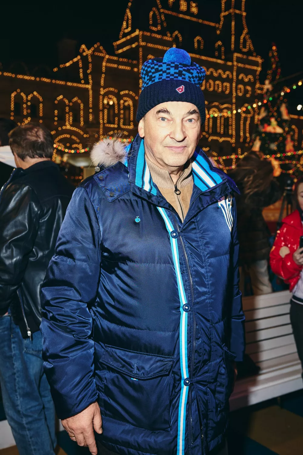 Филипп Киркоров, Юлия и Анна Пересильд, Татьяна Навка и другие на открытии ГУМ-катка