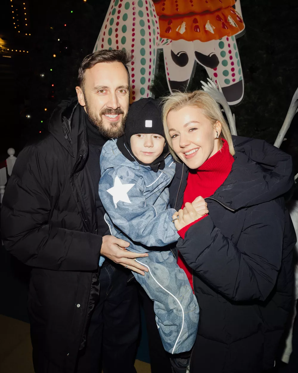 Филипп Киркоров, Юлия и Анна Пересильд, Татьяна Навка и другие на открытии ГУМ-катка