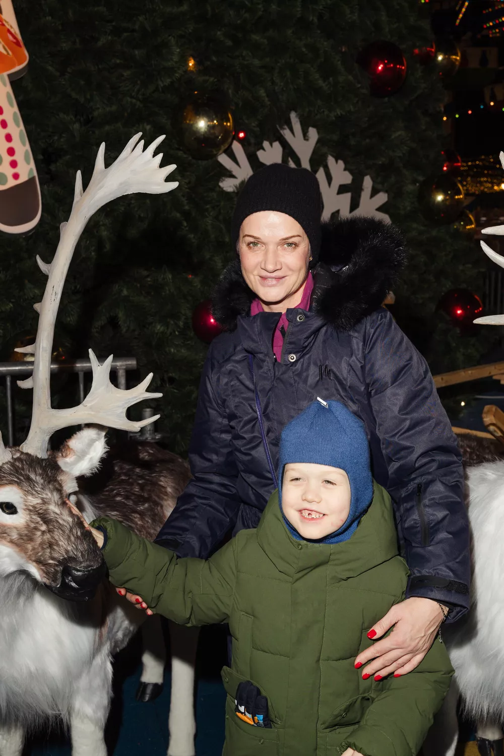 Филипп Киркоров, Юлия и Анна Пересильд, Татьяна Навка и другие на открытии ГУМ-катка