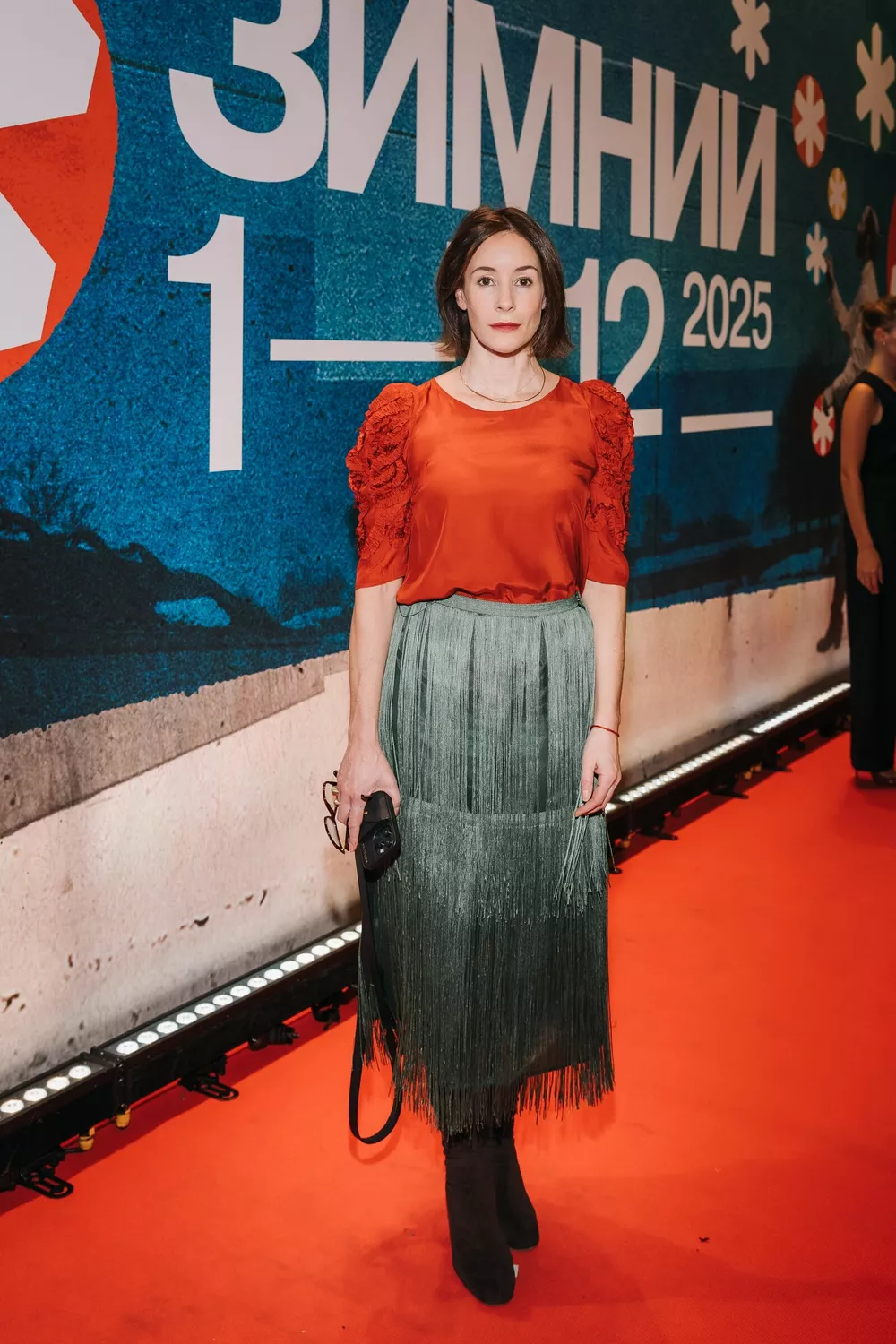 Владимир Вдовиченков и Елена Лядова, Елизавета Боярская, Анна Михалкова и другие на открытии кинофестиваля "Зимний"