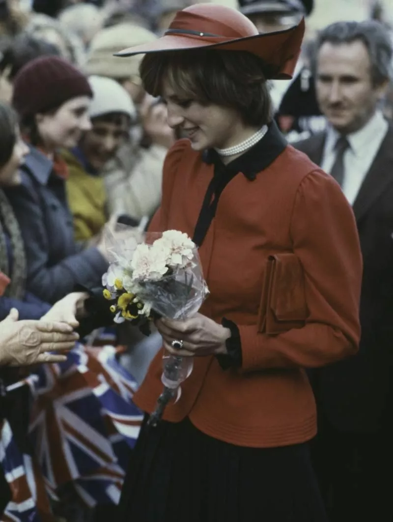 Принцесса Диана в Уэльсе в 1981 году