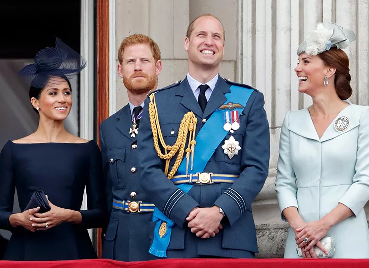 Кейт Миддлтон и принц Уильям поздравили Меган Маркл и принца Гарри с рождением дочери