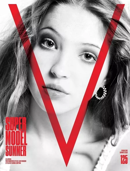 Лила Мосс на обложке V Magazine