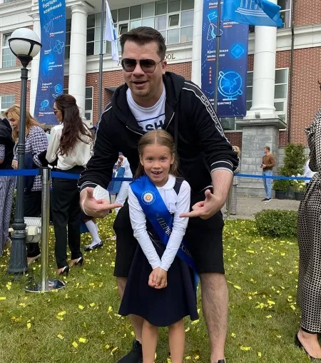 Гарик Харламов с дочкой Анастасией