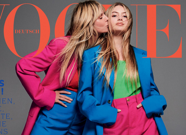 Вся в мать: 16-летняя дочь Хайди Клум дебютировала на обложке Vogue