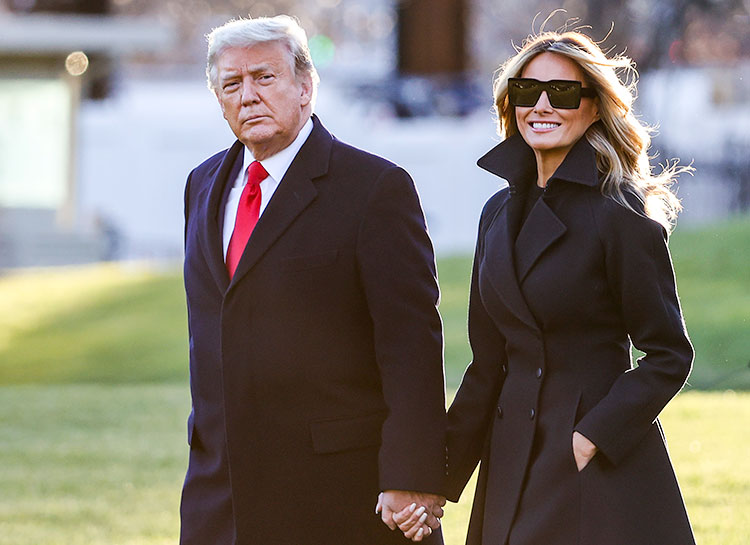 Каникулы в тепле: Дональд и Мелания Трамп покинули Белый дом и отправились во Флориду
