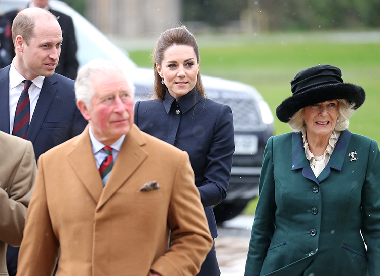Кейт Миддлтон и принц Уильям, принц Чарльз и герцогиня Камилла поздравили Елизавету II с 95-летием