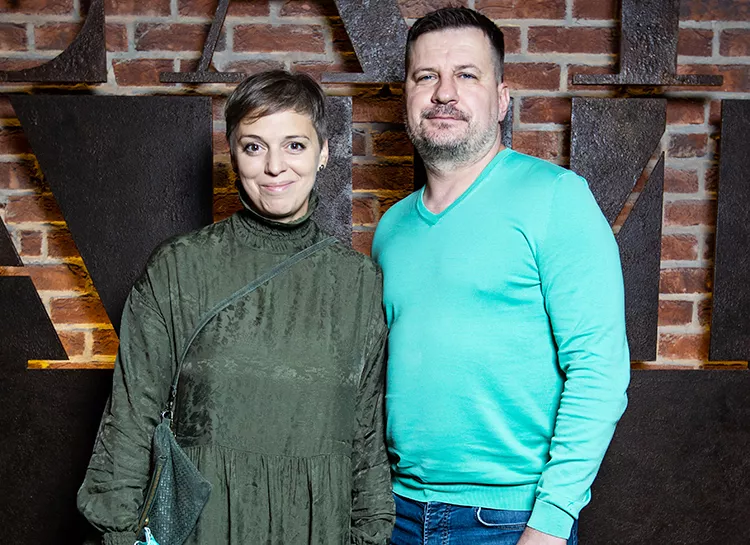 Нелли Уварова с мужем, Максим Виторган, Нино Нинидзе и другие на премьере спектакля Горбачев