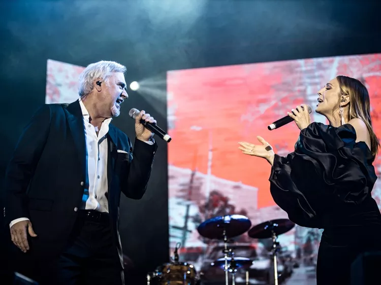 Владимир Меладзе и Альбина Джанабаева