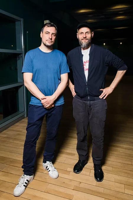 Евгений Цыганов и Иван Вырыпаев