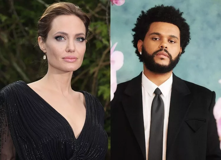 Тет-а-тет: Анджелина Джоли поужинала с The Weeknd в Лос-Анджелесе