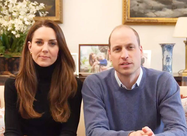 Кейт Миддлтон и принц Уильям выпустили новое видеообращение