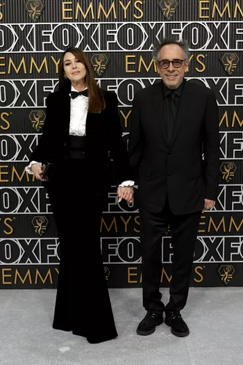 Моника Беллуччи и Тим Бертон